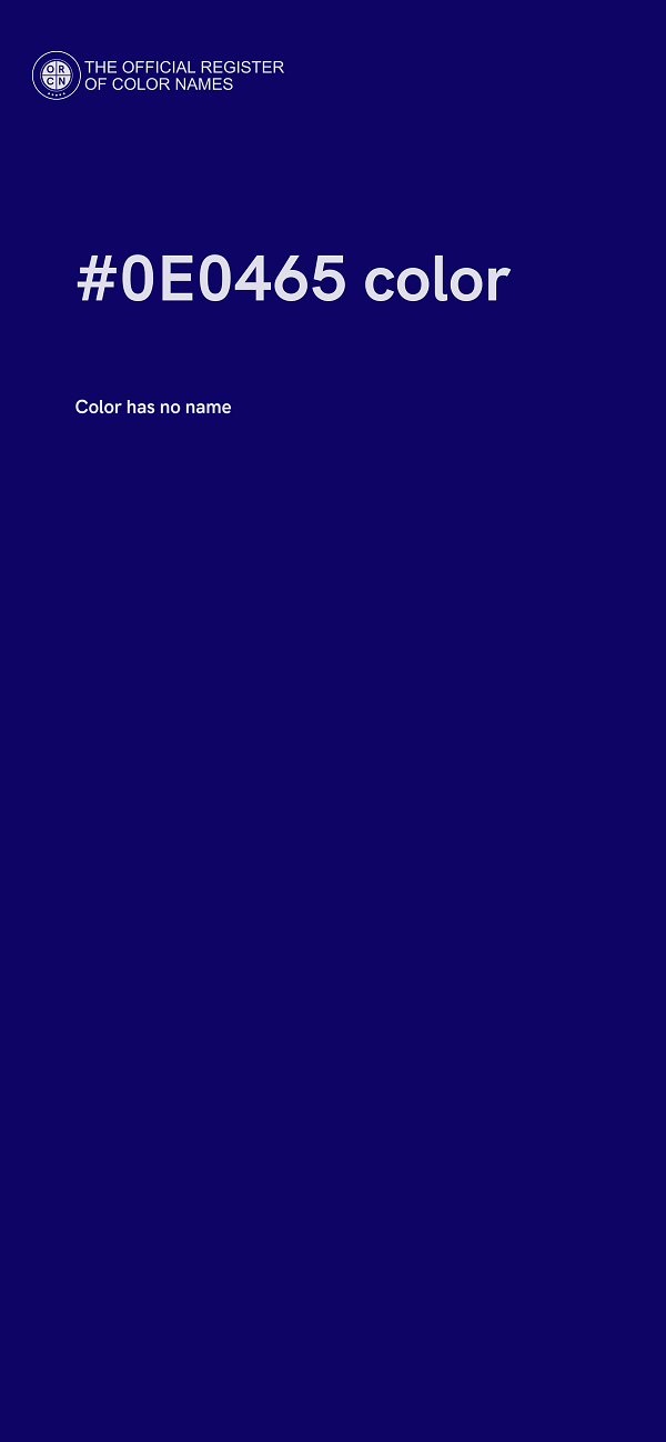 #0E0465 color image