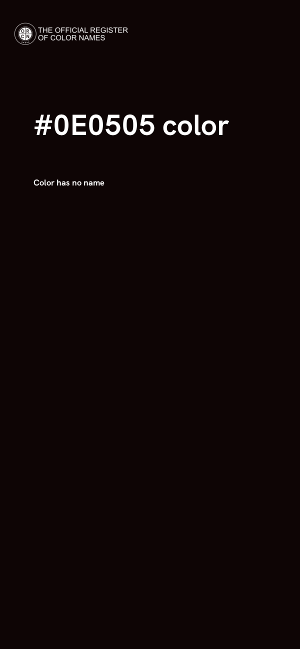 #0E0505 color image