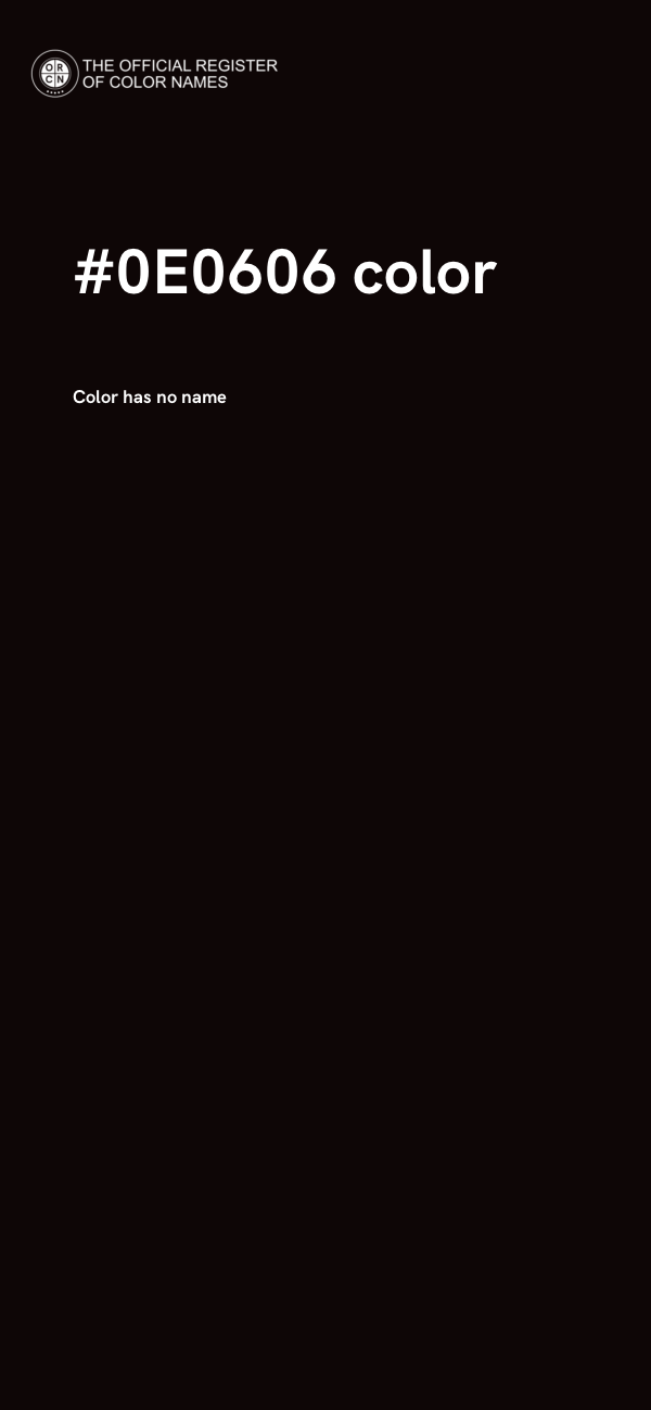 #0E0606 color image