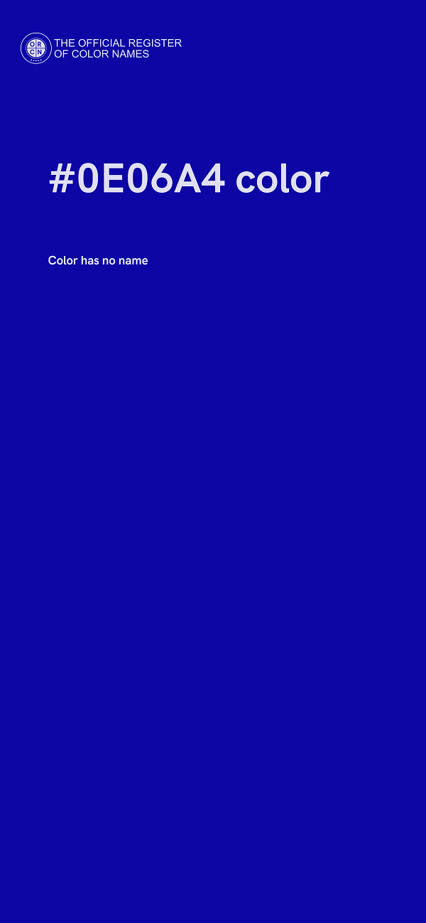 #0E06A4 color image