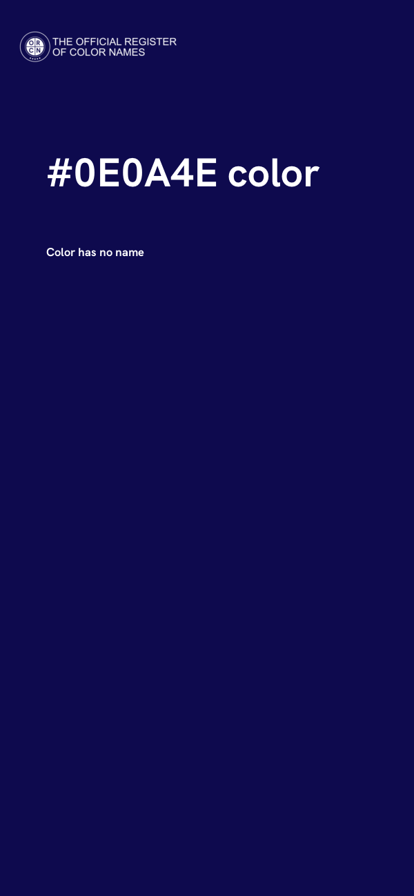 #0E0A4E color image