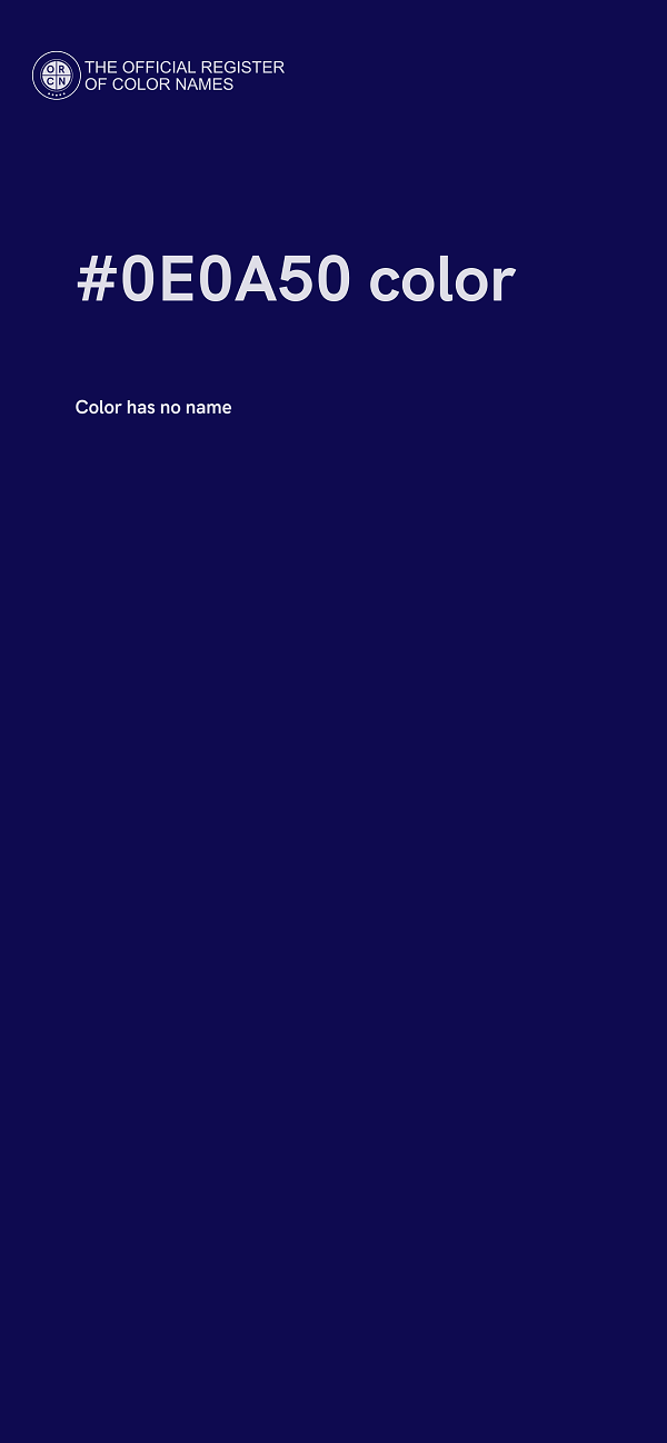 #0E0A50 color image