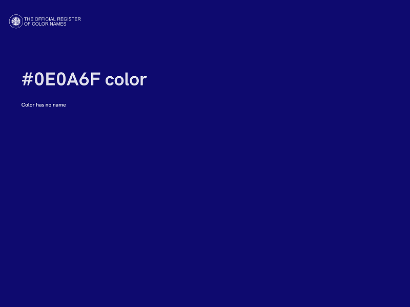 #0E0A6F color image