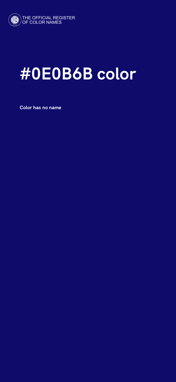 #0E0B6B color image