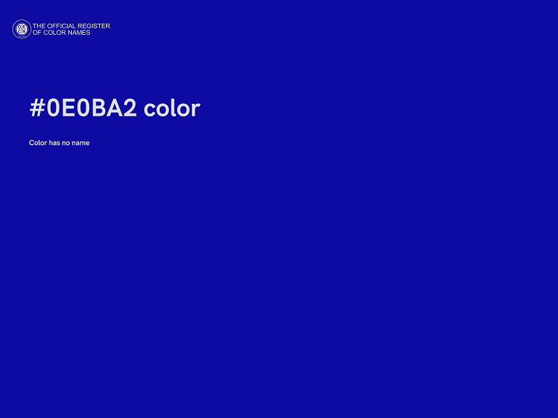 #0E0BA2 color image