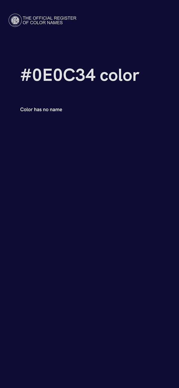 #0E0C34 color image