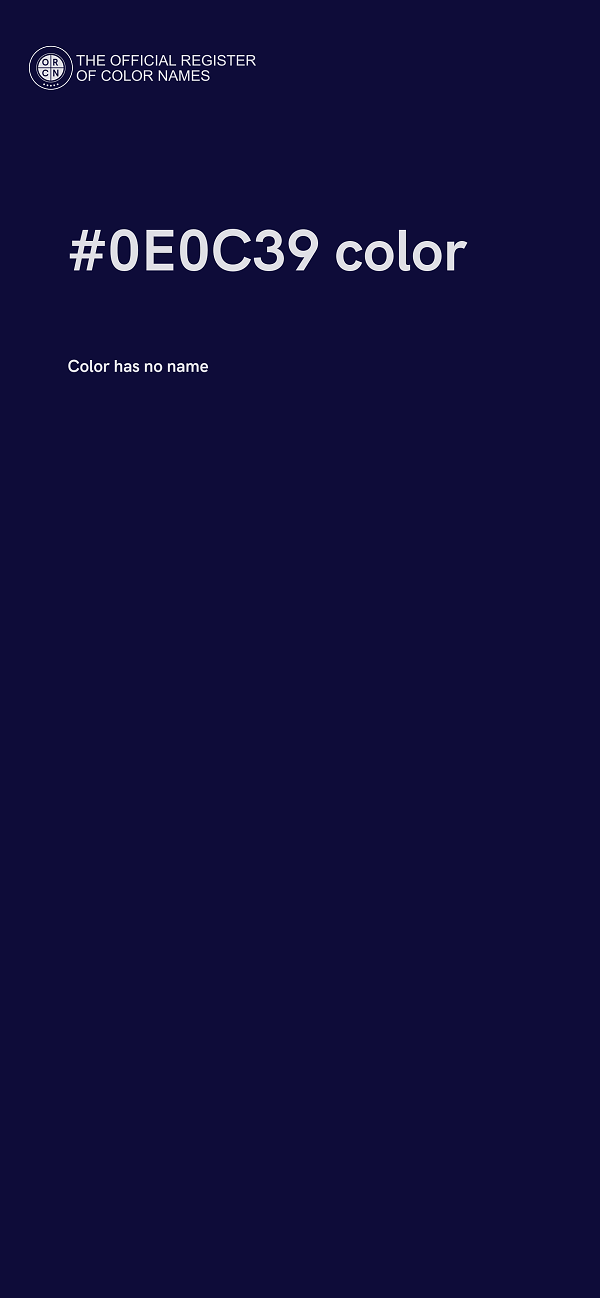 #0E0C39 color image