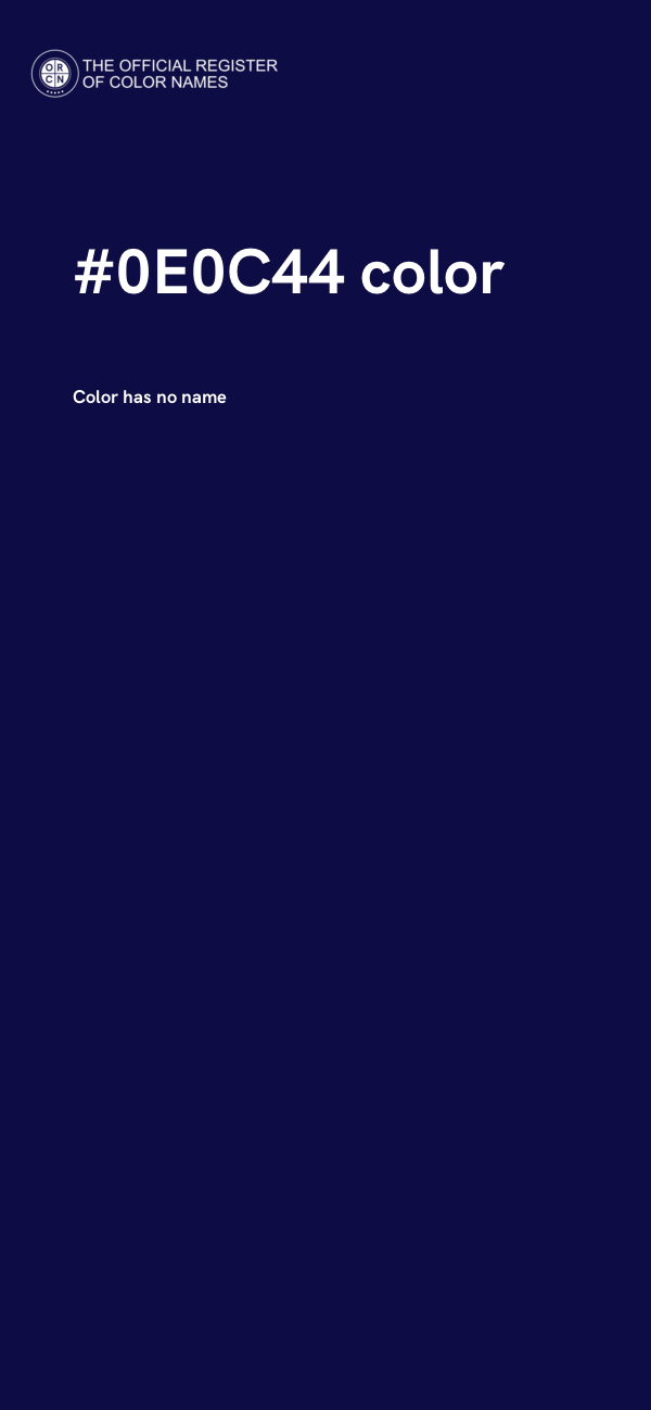 #0E0C44 color image