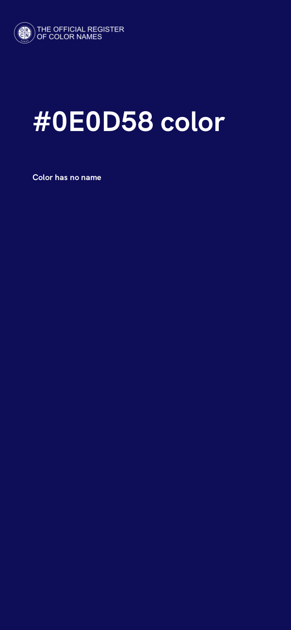 #0E0D58 color image