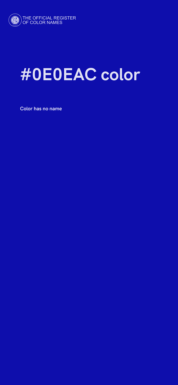 #0E0EAC color image