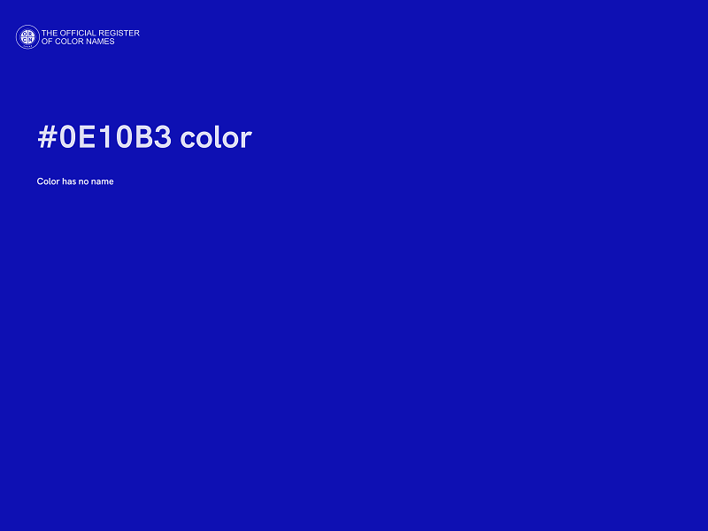 #0E10B3 color image