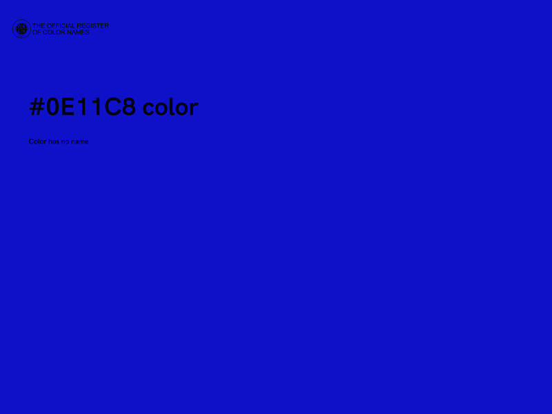 #0E11C8 color image