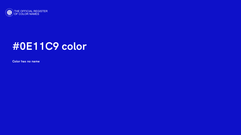 #0E11C9 color image