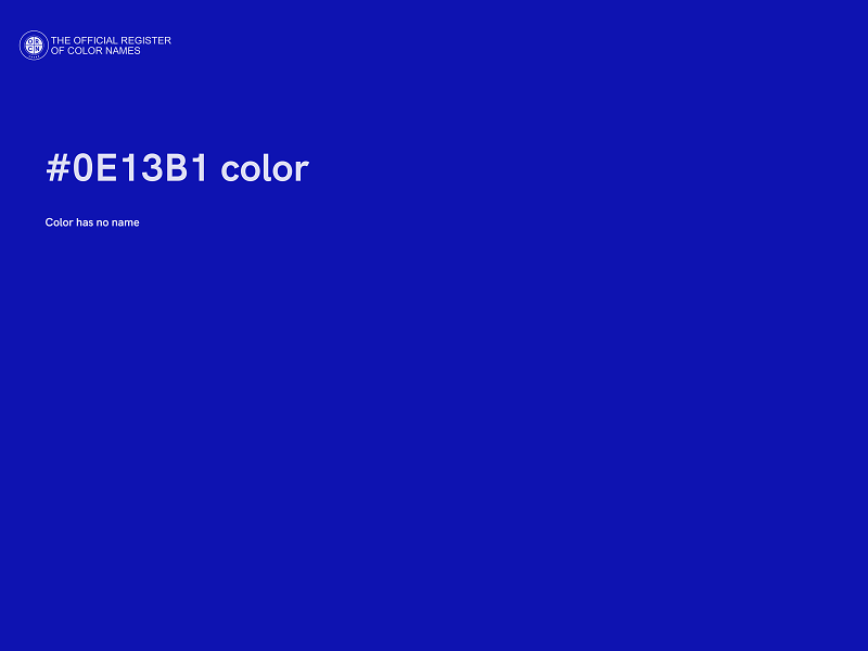 #0E13B1 color image