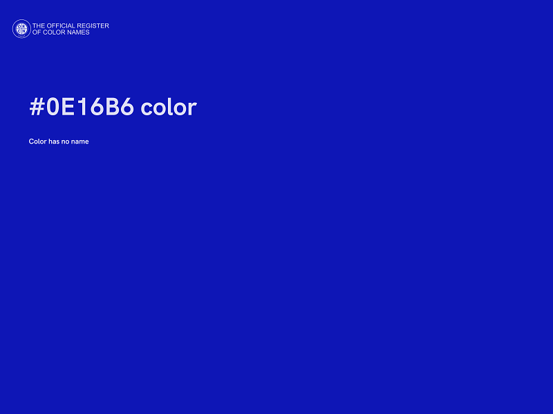 #0E16B6 color image