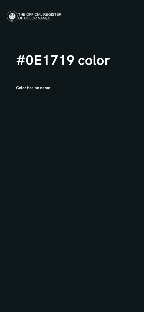 #0E1719 color image
