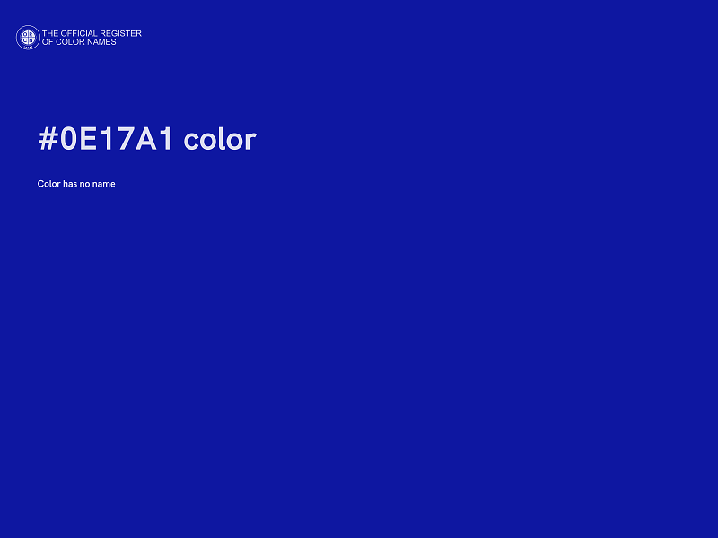 #0E17A1 color image