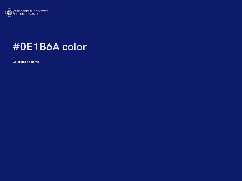 #0E1B6A color image