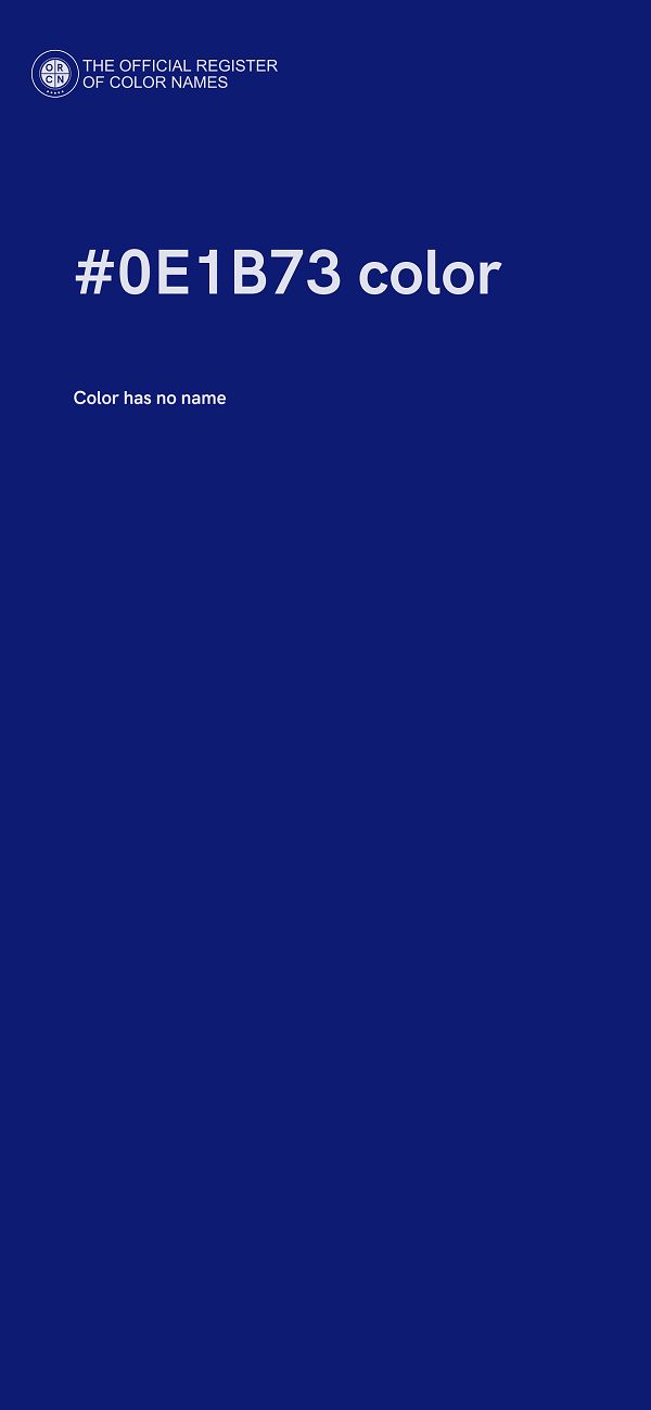 #0E1B73 color image