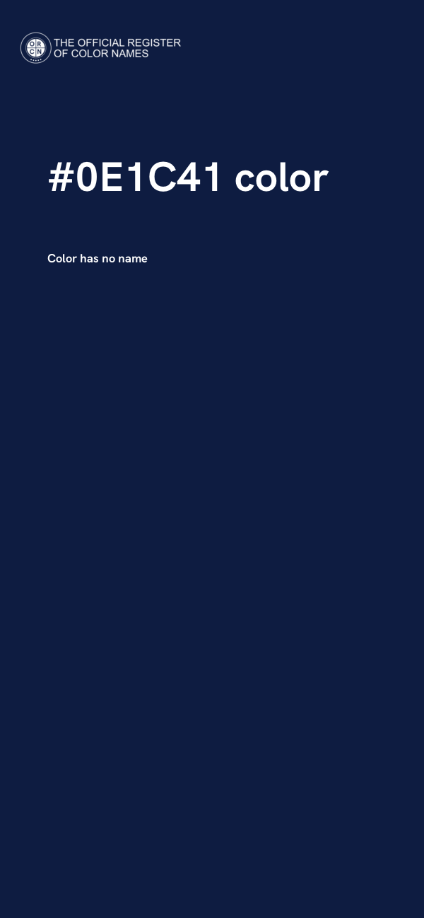 #0E1C41 color image