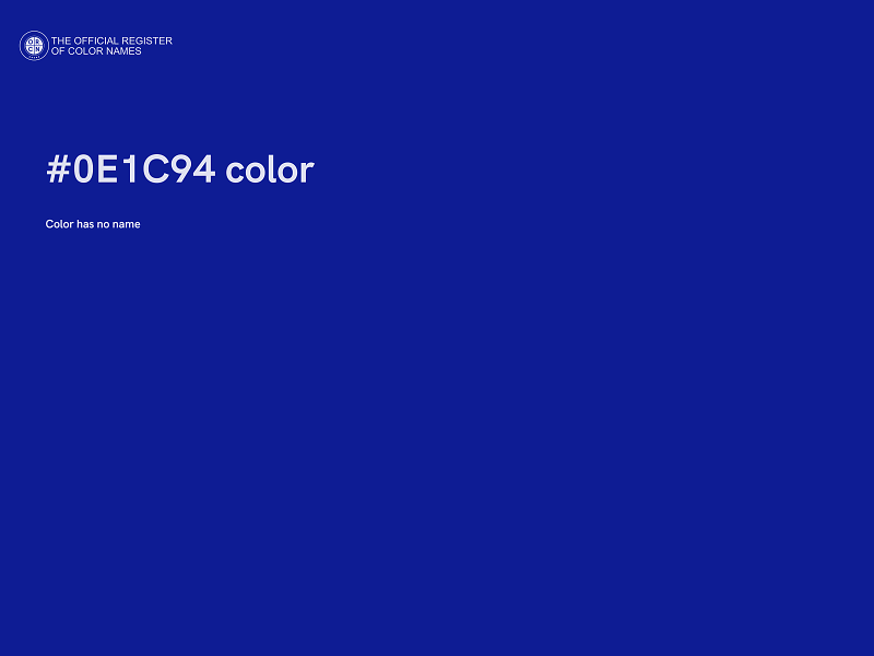 #0E1C94 color image