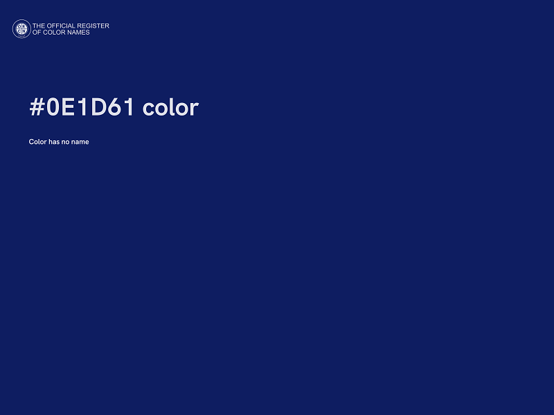 #0E1D61 color image