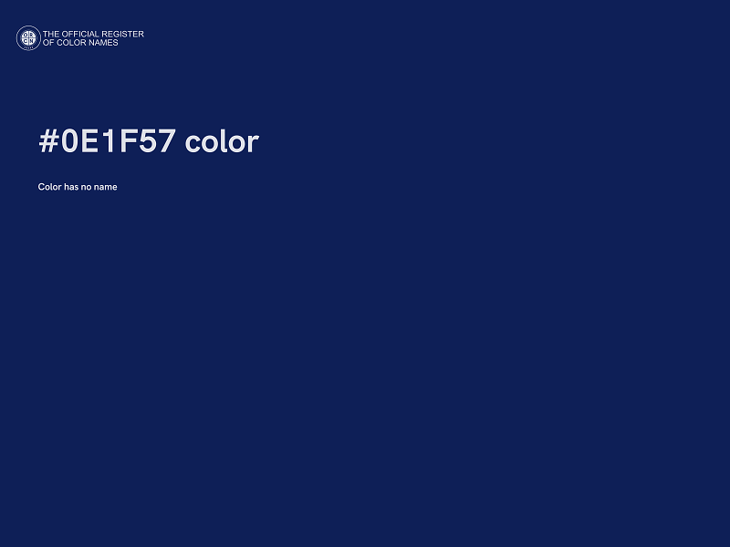 #0E1F57 color image