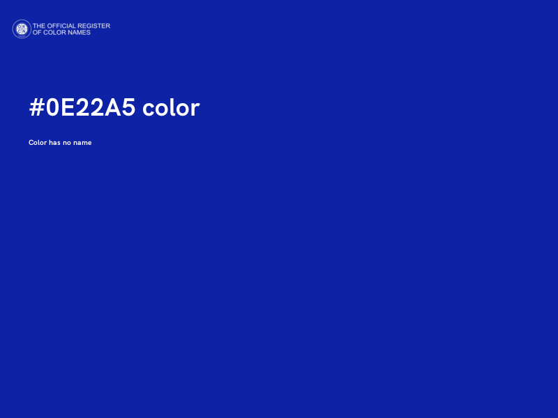 #0E22A5 color image