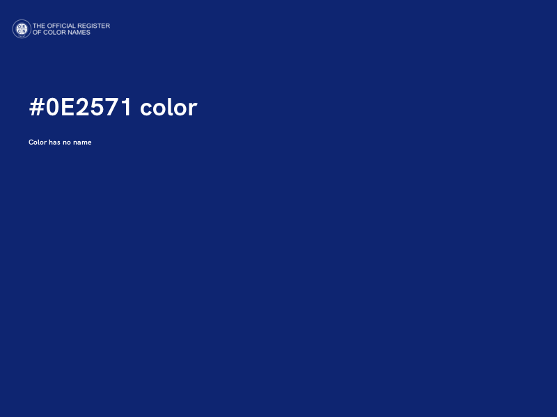 #0E2571 color image