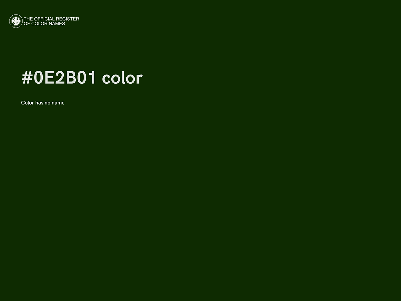 #0E2B01 color image