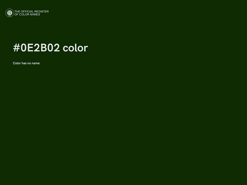 #0E2B02 color image