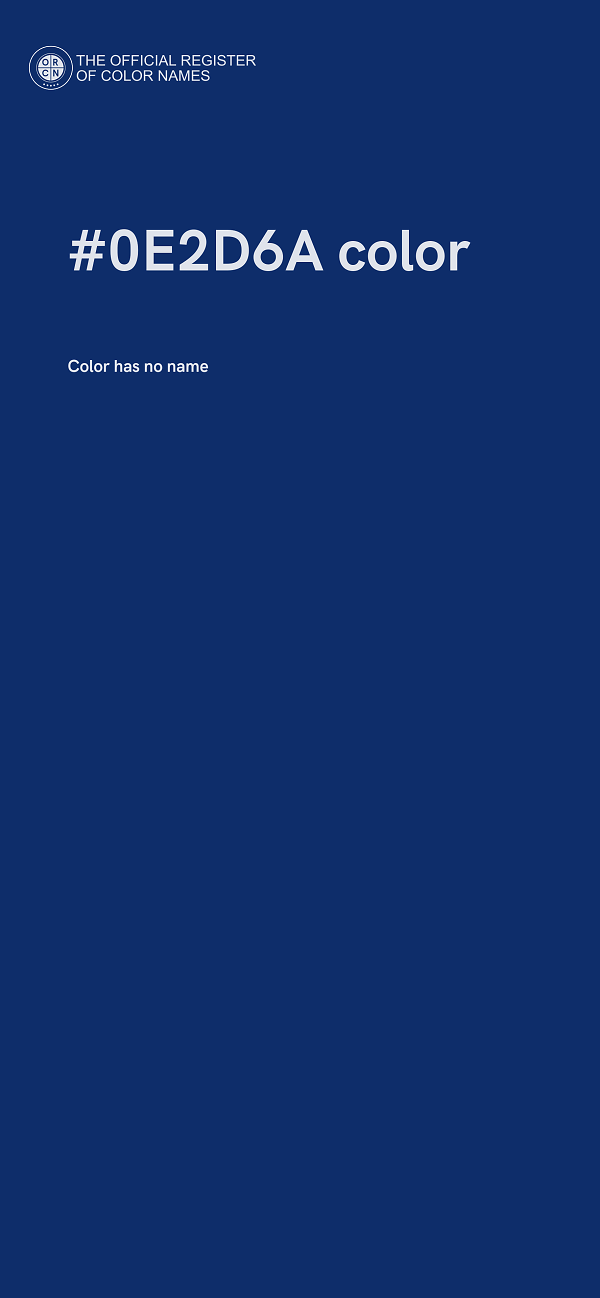 #0E2D6A color image