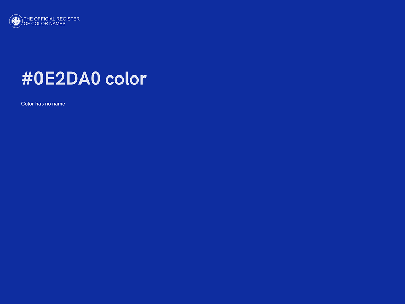 #0E2DA0 color image