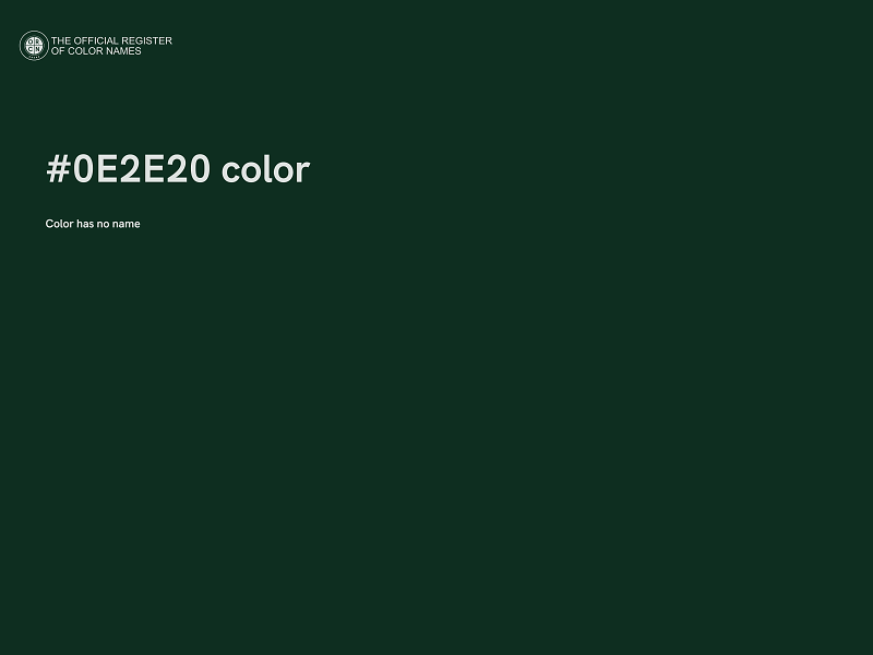 #0E2E20 color image