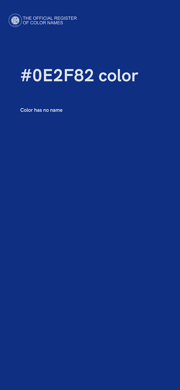 #0E2F82 color image