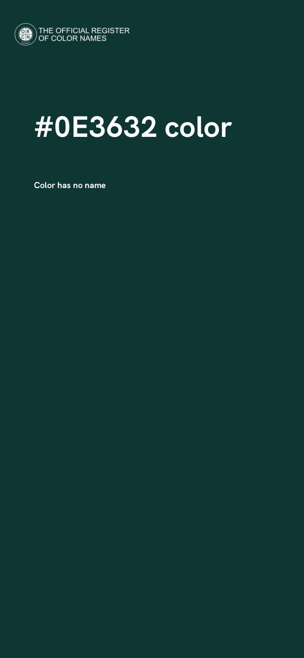 #0E3632 color image