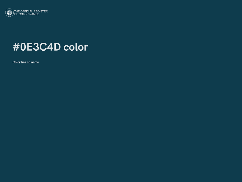 #0E3C4D color image