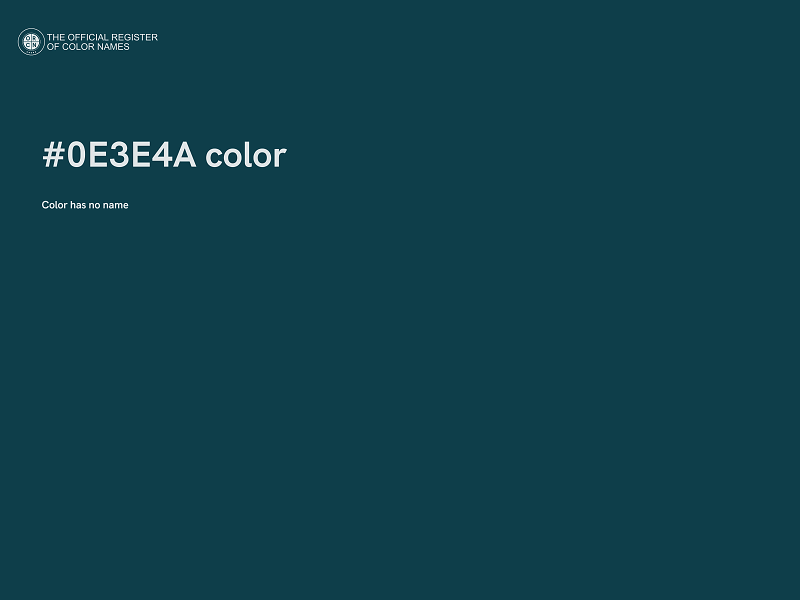 #0E3E4A color image