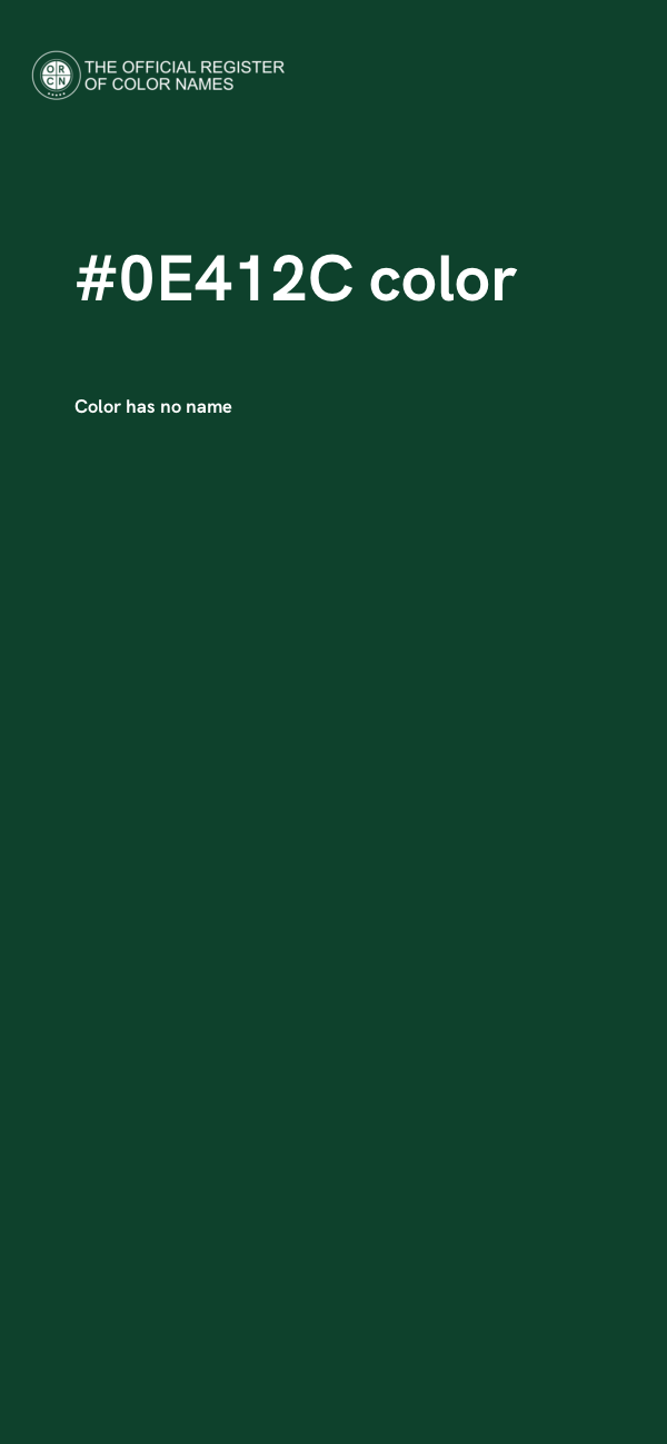 #0E412C color image