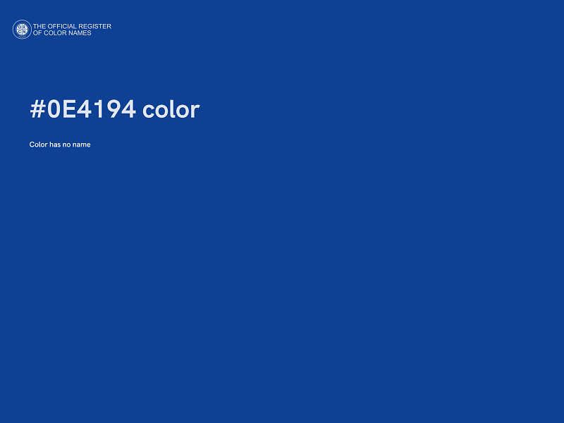 #0E4194 color image