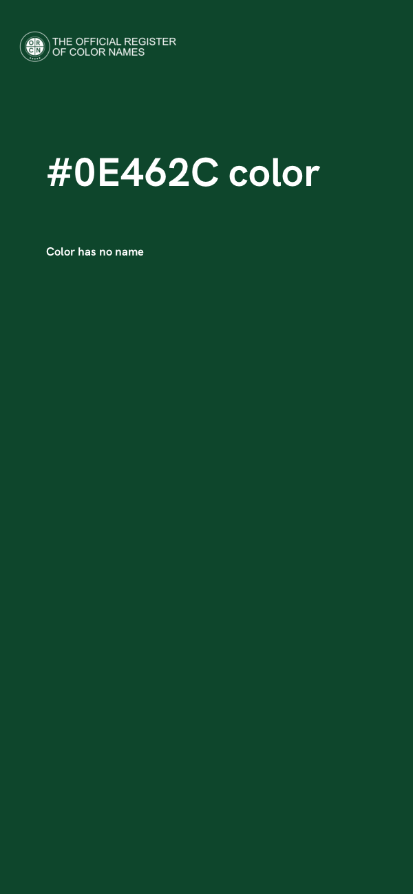 #0E462C color image