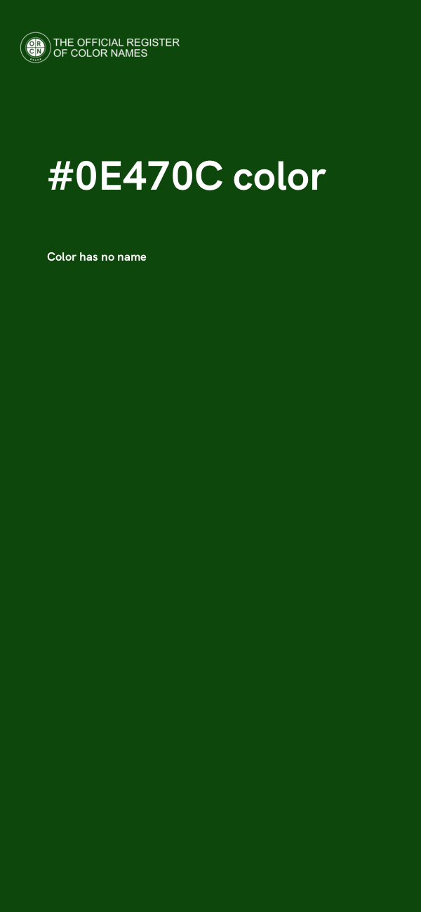 #0E470C color image