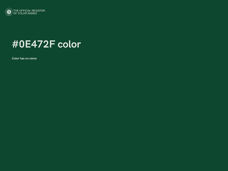 #0E472F color image