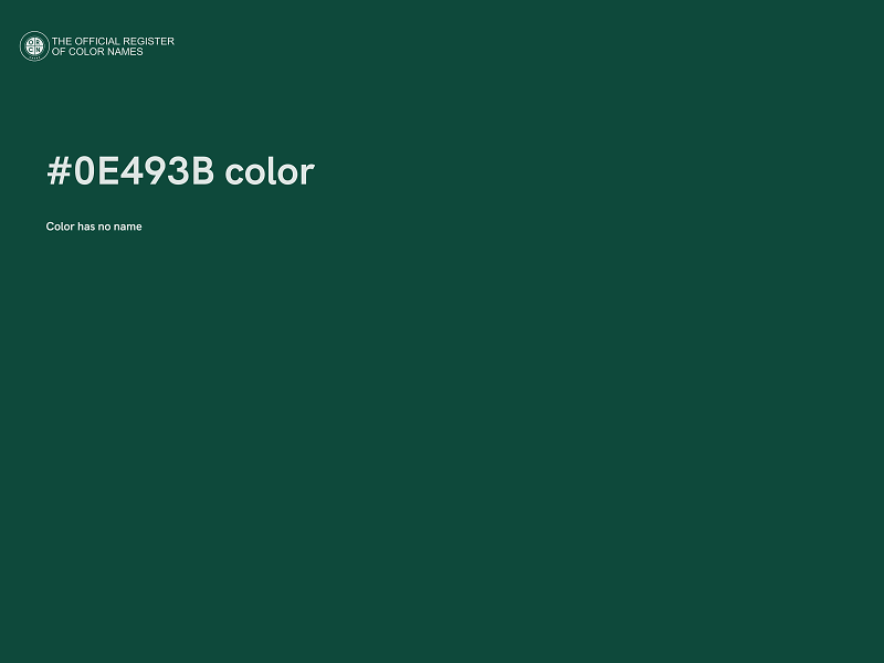 #0E493B color image