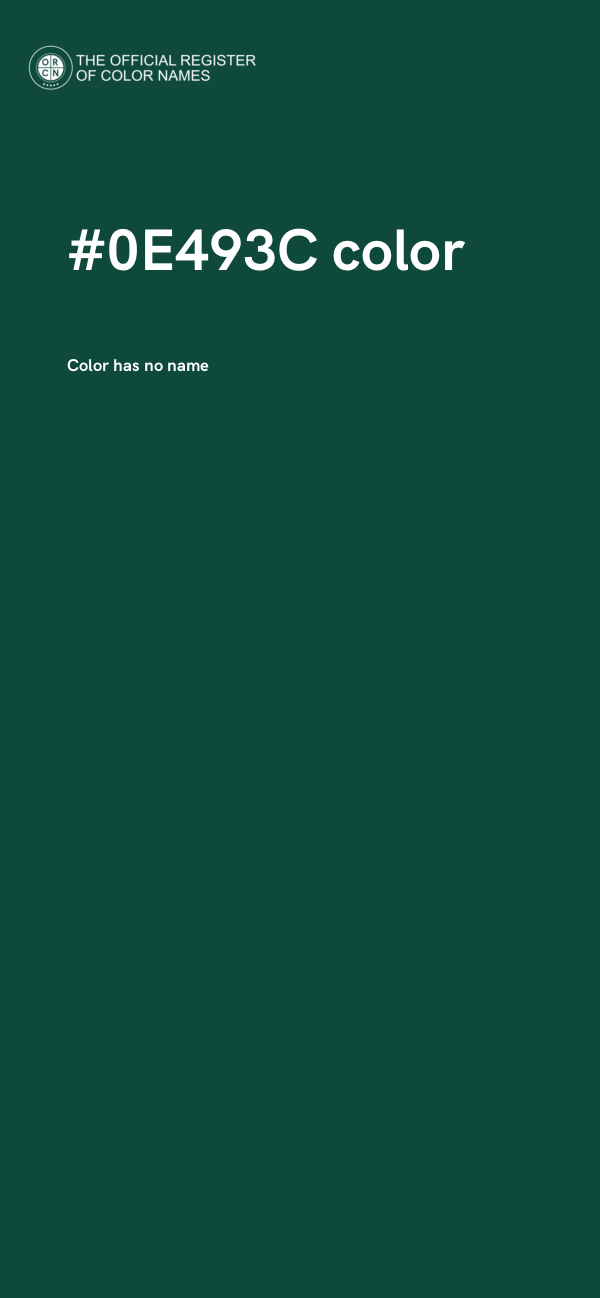 #0E493C color image
