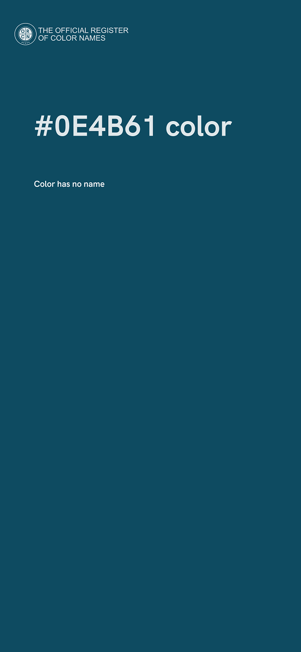 #0E4B61 color image