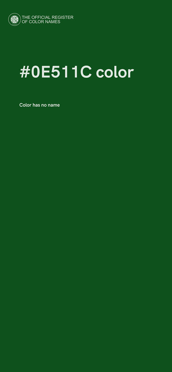 #0E511C color image