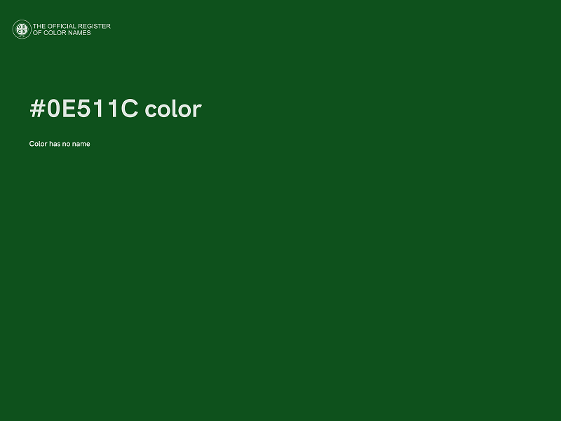 #0E511C color image