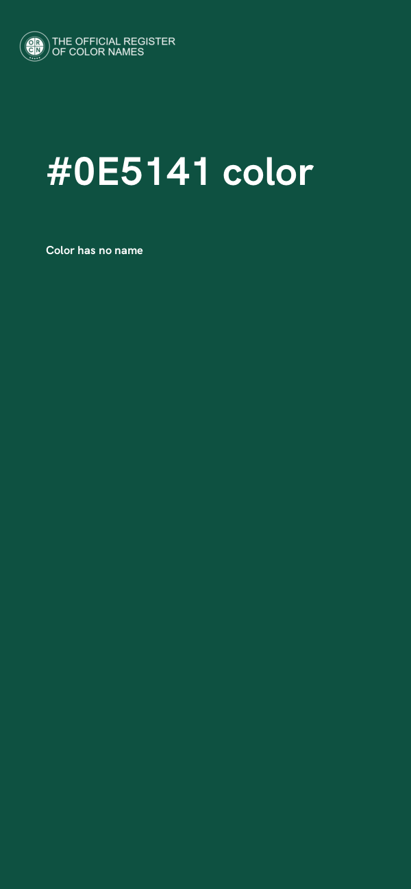 #0E5141 color image