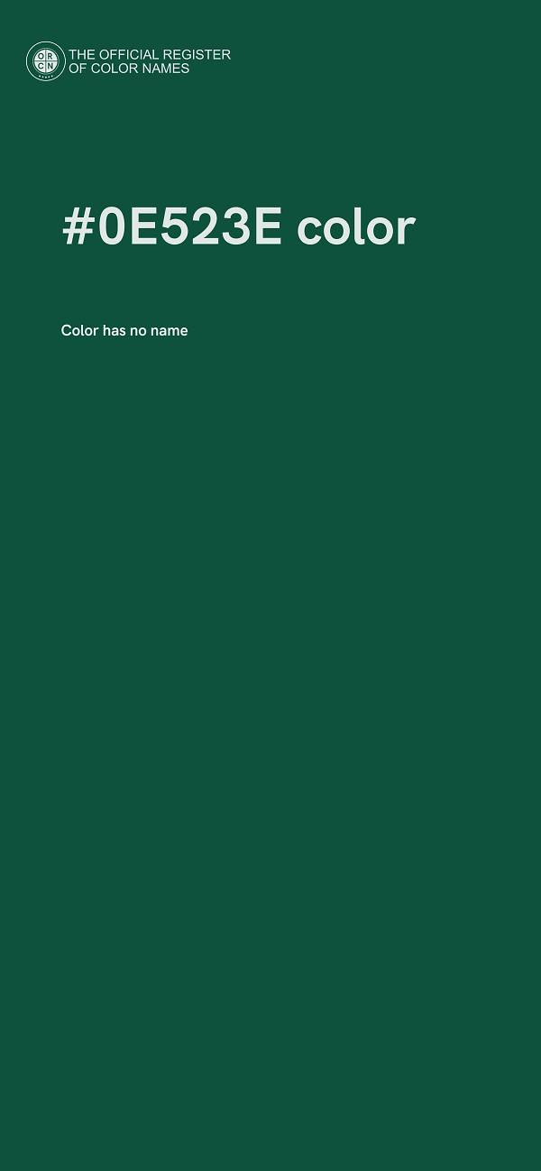 #0E523E color image